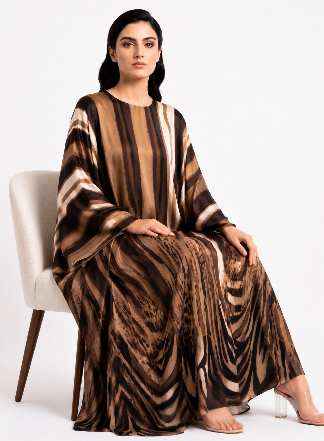 The Oasis Silk Abaya