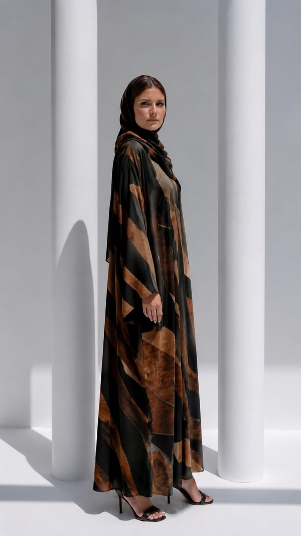 The Amber Stroke Abaya