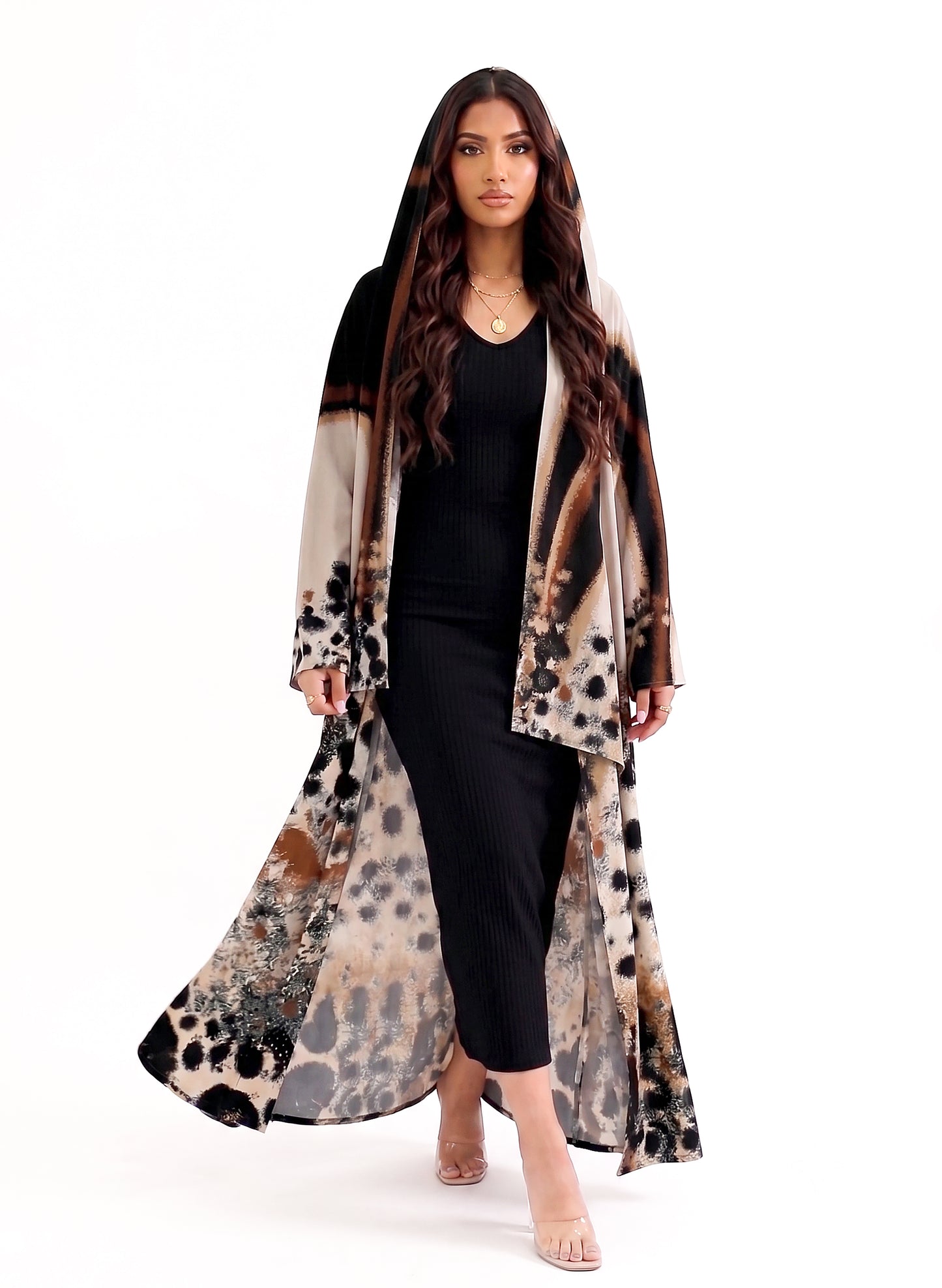 The Mirage Hooded Abaya